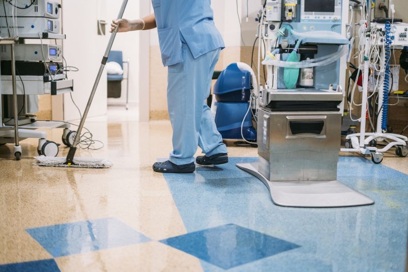 Hospital Janitorial Cleaning detail